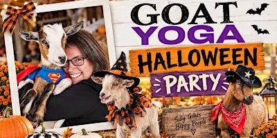 Halloween Goat Yoga