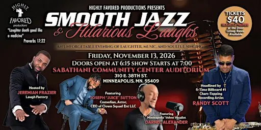 Smooth Jazz & Hilarious Laughs