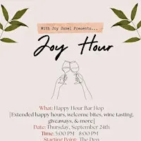 Joy Hour - Happy Hour Bar Crawl
