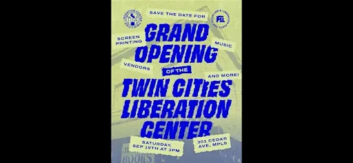 Twin Cities Liberation Center Grand Opening