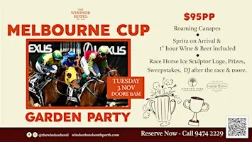 The Windsor's Melbourne Cup Garden Party