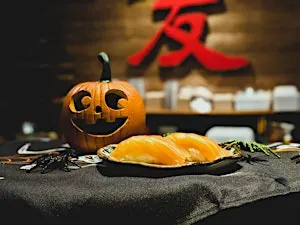 Date night before Halloween weekend!! – Make Your Own Spooky Sushi!
