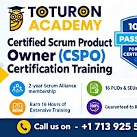 Certified Scrum Product Owner (CSPO) Training in Warwick, RI