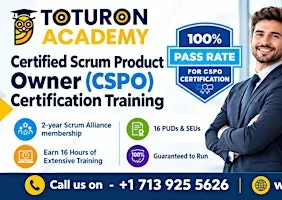 2 Days Certified Scrum Product Owner (CSPO) Training in Memphis, TN