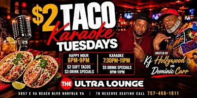 $2 Taco Karaoke Tuesdays