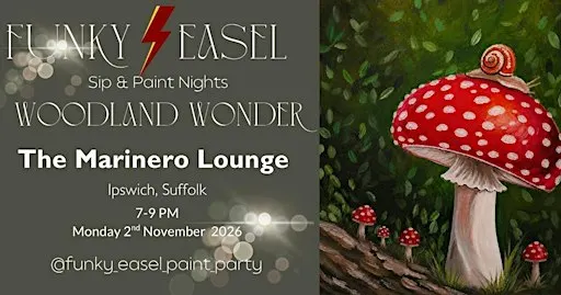 The Funky Easel Sip & Paint Party at Marinero Lounge