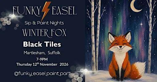 Sip & Paint Night at The Black Tiles, Martlesham