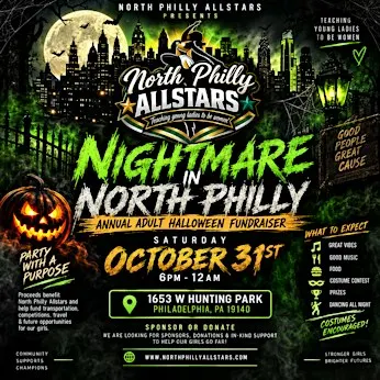 Nightmare in North Philly: Annual Adult Halloween Fundraiser
