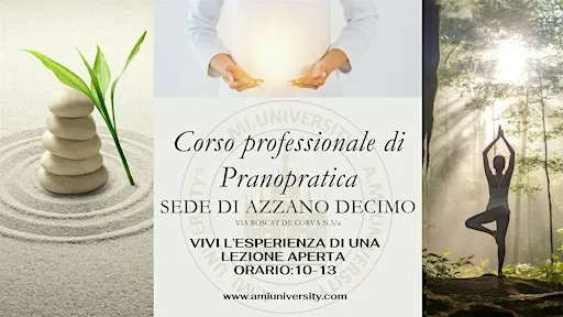 CORSO DI PRANOTERAPIA: VIVI UNA LEZIONE GRATUITA A PORDENONE