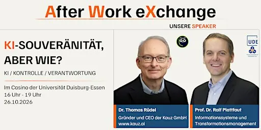 KI-Souveränität, aber wie? | RIS After Work Exchange