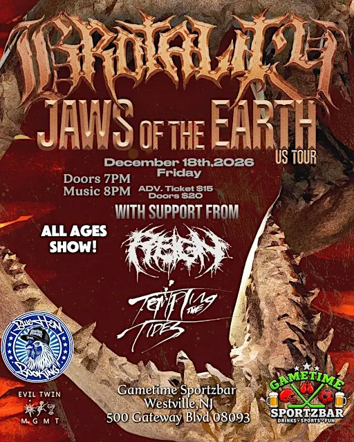 BROTALITY w/ Reign + Tempting the Tides @ Gametime Sportzbar