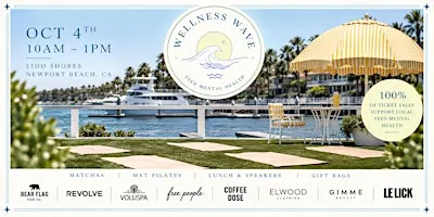 Wellness Wave: A Charity Event for Teens!