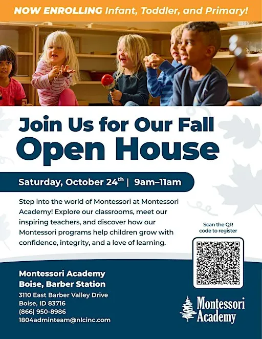 Open House - Montessori Academy Barber Station