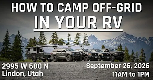 How To Camp Off-Grid With Your RV