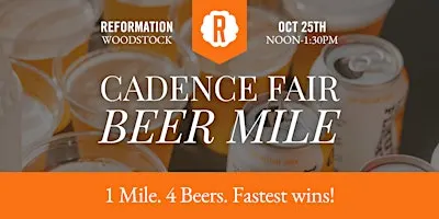 Cadence Fair Beer Mile