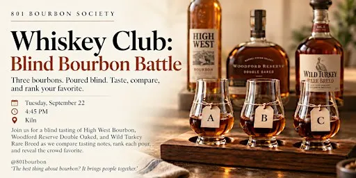 Whiskey Club: Blind Bourbon Battle