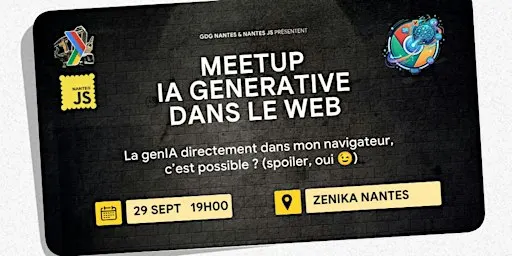 Cross-meetup GDG X NantesJS