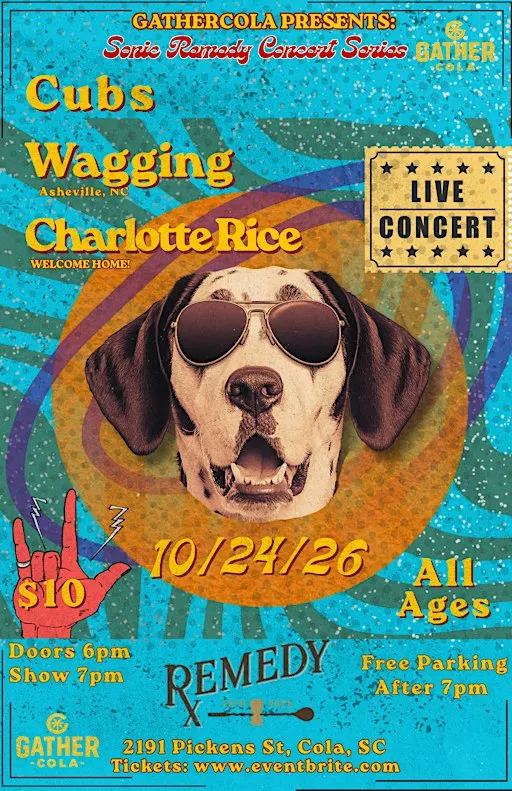 Cubs, Wagging (Touring), Charlotte Rice