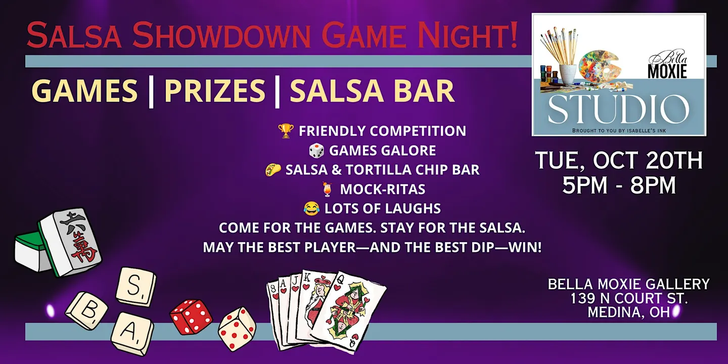 Salsa Showdown - Game Night at The Studio!