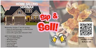 October Sip & Sell: Home Selling Seminar & Pizza Night