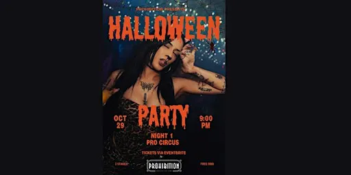 Thursday | Prohibition Halloweekend | Brisbane