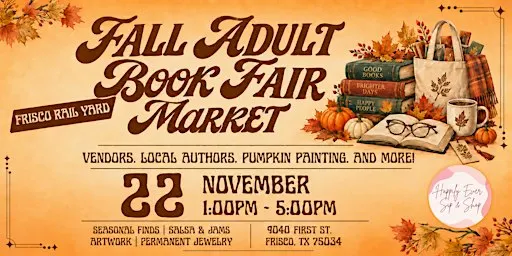 Frisco Fall Adult Book Fair Market