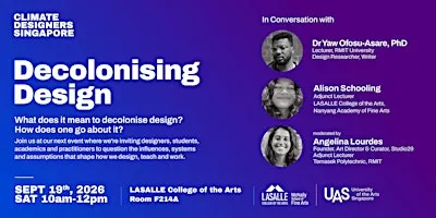 Decolonising Design