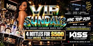 VIP SUNDAYS AT KISS LOUNGE NY
