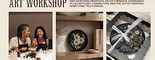 Resin Art Workshop - Create Your Own Botanical Charcuterie Plate