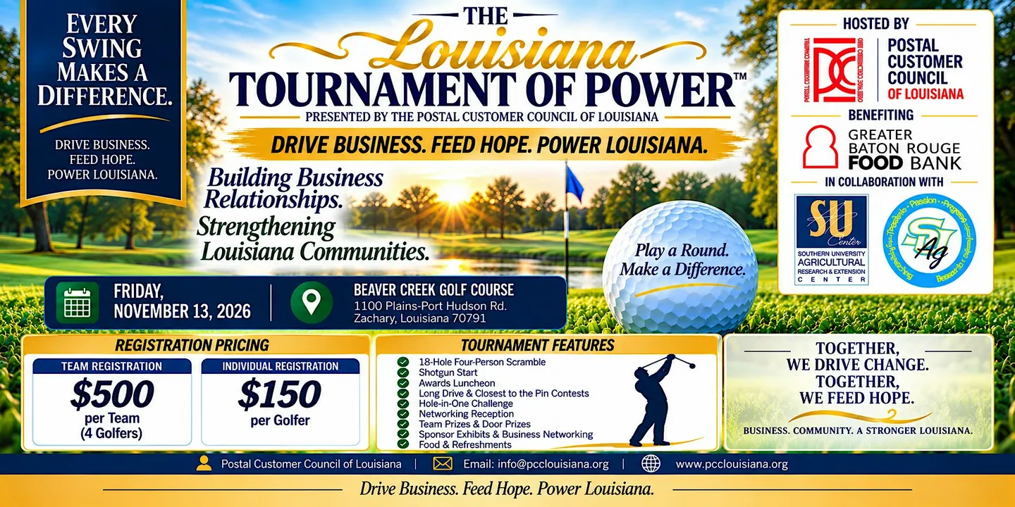 PCC’s Louisiana Tournament of Power 7th Annual Golf Tournament