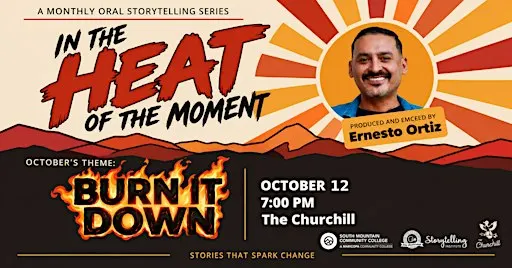 Burn It Down - Live Storytelling at The Churchill
