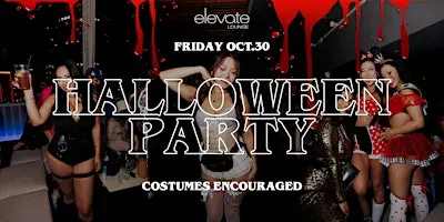 HALLOWEEN PARTY @ ELEVATE LOUNGE LOS ANGELES