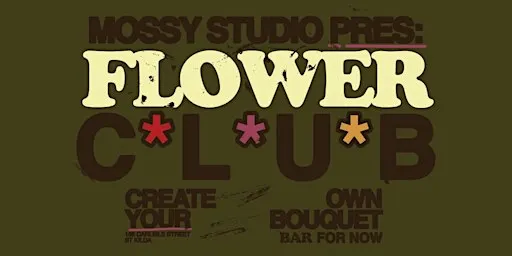 Flower Workshop by Mossy Studio x Bar For Now