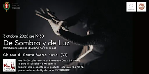 De Sombra y De Luz - restituzione scenica di Modus Flamenco Lab