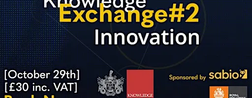 Knowledge Exchange Event Series Innovation: From Insight to Impact