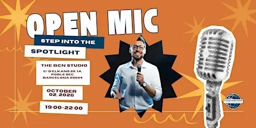 Open Mic Night — Toastmasters Barcelona