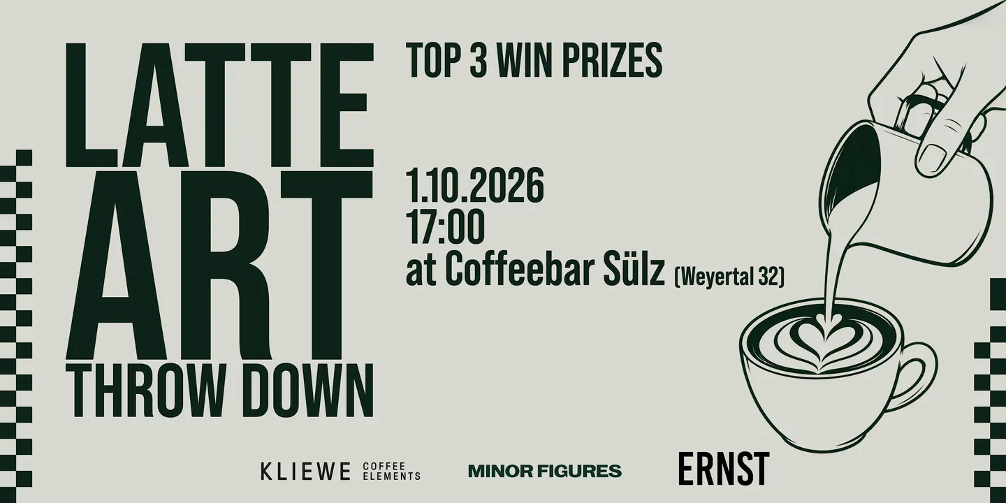 LATTE ART THROW DOWN @ ERNST