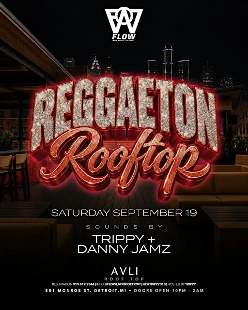 Reggaeton Rooftop in Detroit