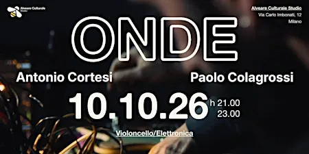 ONDE @ Alveare Culturale Studio