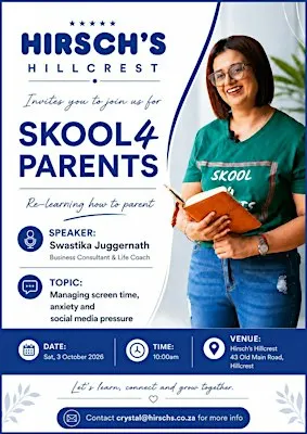 Parents Workshop at Hirsch's Hillcrest
