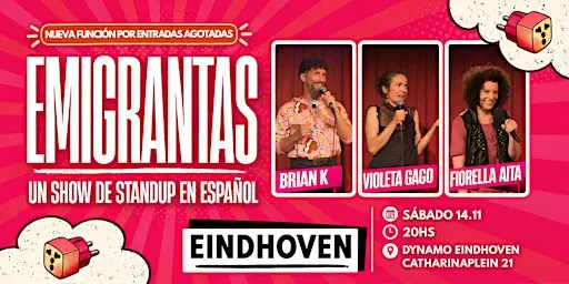 EMIGRANTAS: Stand-up 100% en Español en EINDHOVEN