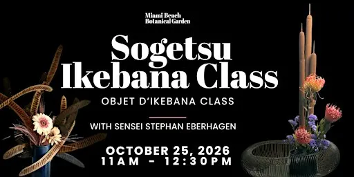 Sogetsu Ikebana Class