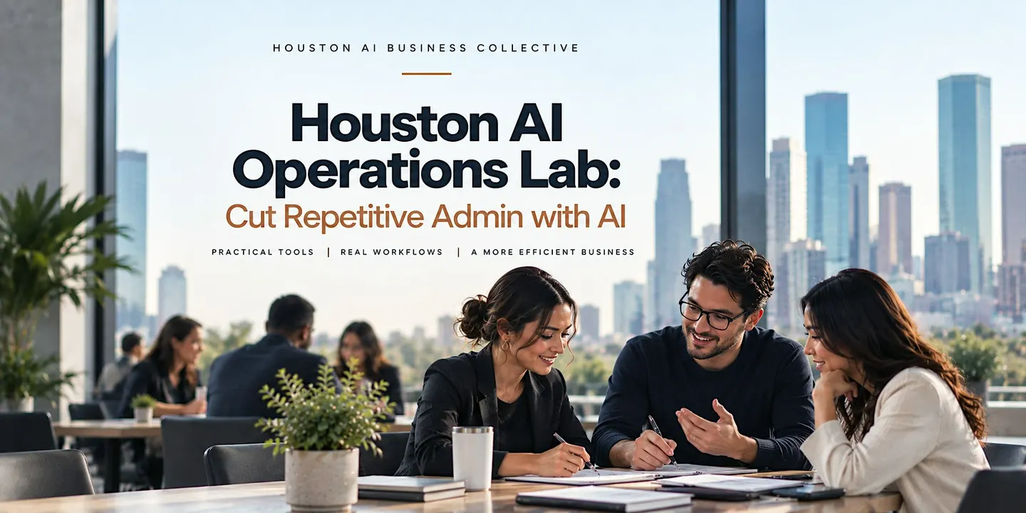 Houston AI Operations Lab: Cut Repetitive Admin with AI