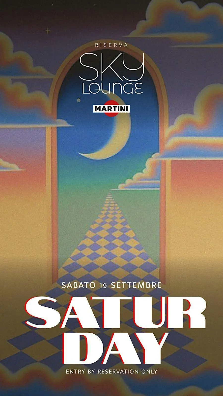 Sky Lounge Martini By Riserva Rooftop - SABATO 19.09.2026