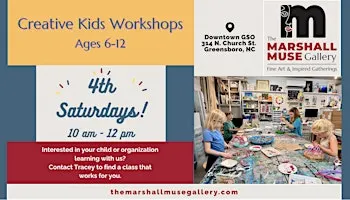 Kids' Creative Weekend Workshop at The Marshall Muse Gallery