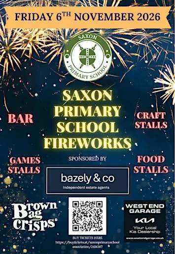 Saxon Primary School Fireworks Display