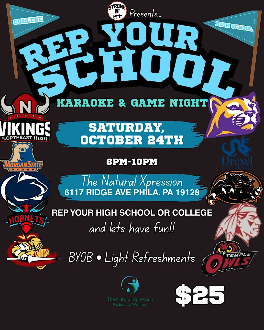 Rep Your School Karaoke Game Night
