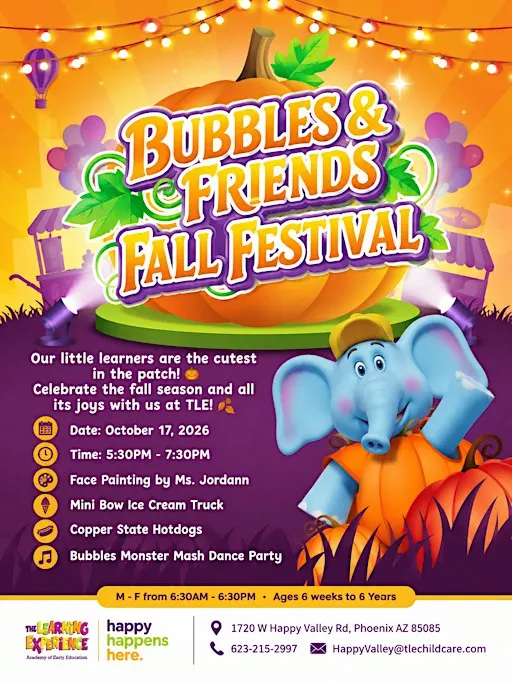 Bubbles & Friends Fall Festival