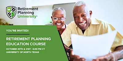 Retirement Planning University - UNT - October 2026