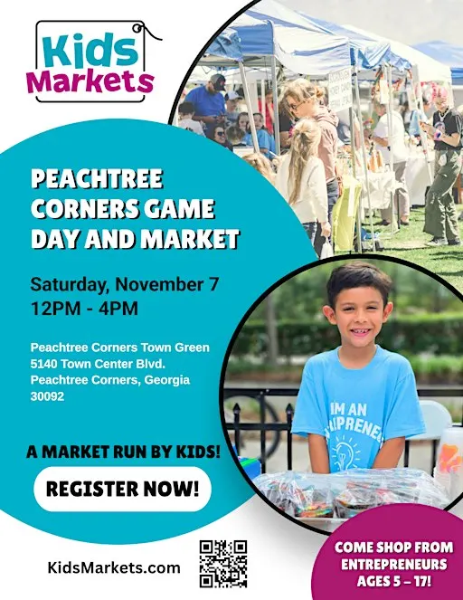 Kids Markets at the Peachtree Corners Game Day and Market